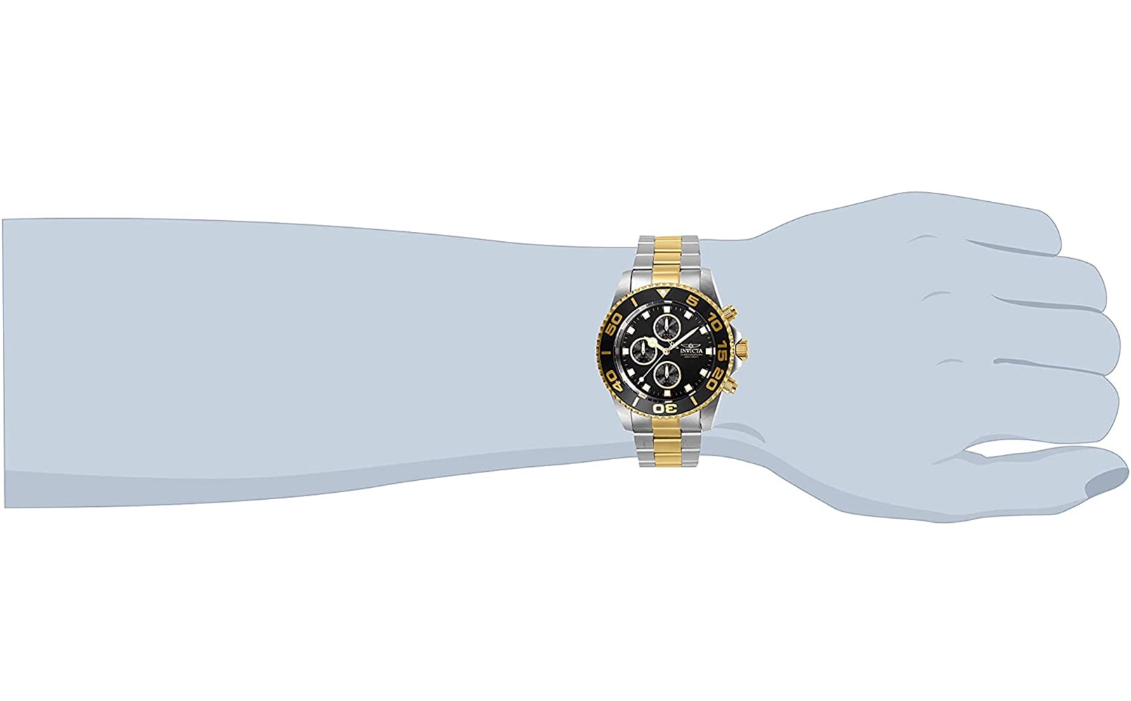 Invicta Men's Pro Diver Black Dial Watch - 28691