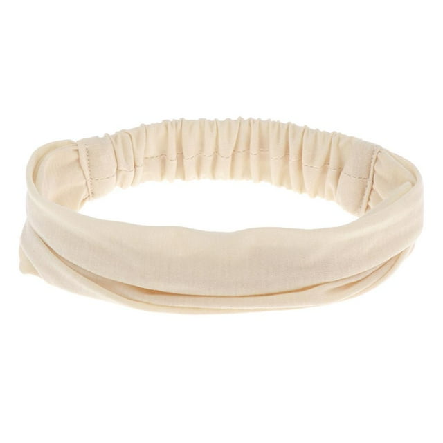 Diadema Elástica Zulema Multicolor para Mujer Beige