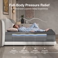 thumbnail image 5 of Novilla AiryFlow™ 14 Inch Queen Size Mattress, Cooling Memory Foam Mattress in a Box with Graphene Cover, PCM Temperature Regulation, NanoGel Foam & Pressure Relief Support, 5 of 16