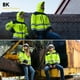 thumbnail image 2 of Chamarra Polar impermeable con reflejante alta visibilidad Talla Extra Grande Bk safety products, 2 of 8