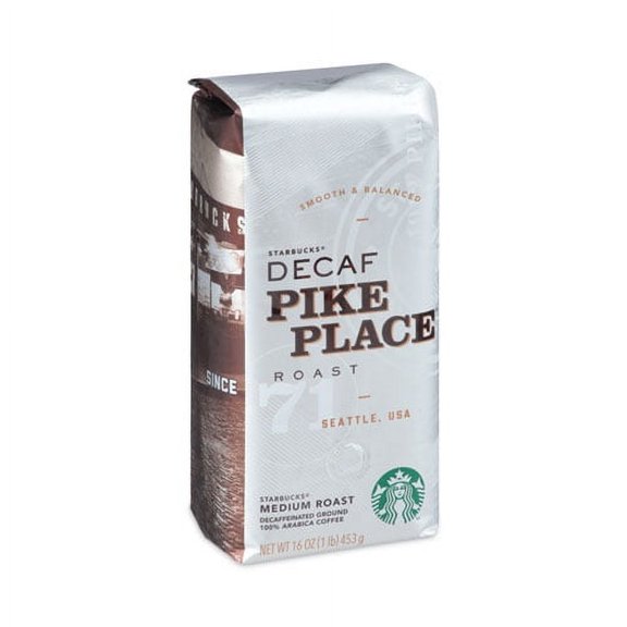 Coffee, Pike Place Decaf, 1 lb Bag, , 6/Carton | Bundle of 2 Cartons