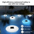 thumbnail image 2 of Kuymtek Luces de piscina con energía solar a prueba de agua - Lámparas inflables que cambian de color para decoración Kuymtek Iluminación del hogar multifuncional, 2 of 9