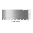 thumbnail image 2 of Bench Scraper, Stainless Steel Bench Scraper, Silver Stainless Steel Icing Scraper & Cake Smoother, Professional Dough Scraper for Smooth Frosting & Perfect Decorating, by Goohae, 2 of 2