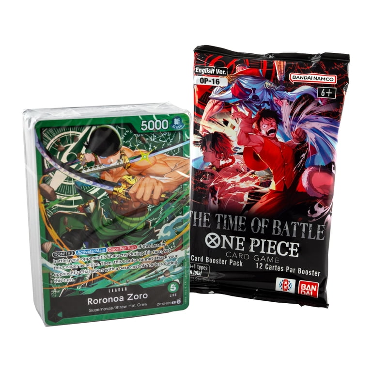 one piece card game zoro deck TCG: Starter Deck- Green Roronoa (ST-32) Character] (This card can attack Characters on the turn in which it is played.) [Activate One Piece Starter Deck EX: