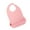 Pink, variant on Adult Sized Silicone Bibs Watertight Protections Soft Adult Watertight Bibs for Messy Meals Crafts or Water Play