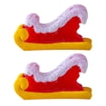 thumbnail image 3 of YAOMOBB Long-lasting Christmas Ornament Add Holiday Cheer with 2Pcs Christmas Bear Ornament Mini Cartoon Santa Claus Snowman Tree Gift Box Solid Resin Desktop Decorations, 3 of 7