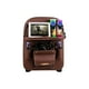 thumbnail image 1 of Riwesomey Organizador trasero para asiento de coche, bolsa de almacenamiento, soporte de viaje con bolsa de basura, artículos para coche, cuero PU en Automoción decorativa y accesorios café, 1 of 8