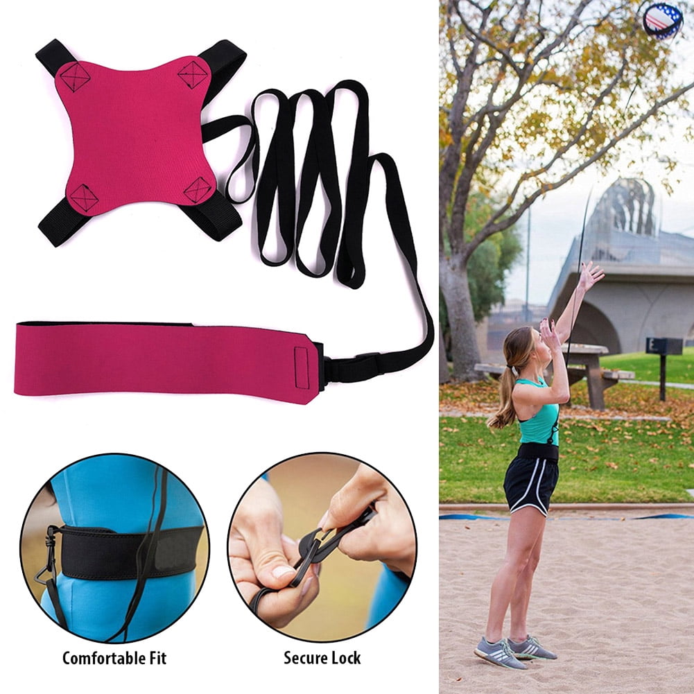 Resistance Band Belt Trainer For Volleyball Training Elastic Rope Aid Equipment 