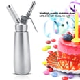 thumbnail image 4 of Stainless Steel Whipped Cream Dispenser with Three Nozzles for Kitchen, 4 of 7