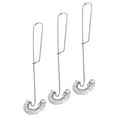 Axio 3Pcs Stainless Steel Hand Whisks Spring Coil Egg Beaters Manual