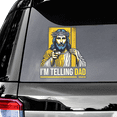 thumbnail image 2 of Lotusprinthandmade Funny Jesus Christian Transparent Vinyl Decal 4 Sizes (6x9 Inches), Jesus Decal, 2 of 4