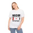 thumbnail image 4 of Womens Mom Battery Low Funny Shirt, Tired Parent Mother Shirt ID-0316-GU3H, 4 of 7