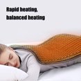 thumbnail image 4 of Back Electric Heating Pad 6 Levels Rapid Heating 60x30cm Soft Plush Heating Pad for Home Office Travelling Business Trip,Fast Heating Soft Skin Friendly Material Heat Pads, 4 of 9