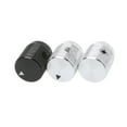 thumbnail image 4 of 6mm Black Silver Metal Volume Control Rotary Knobs For Knurled Shaft Potentiomet, 4 of 10