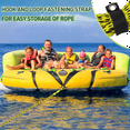 thumbnail image 1 of Tow Rope for Tubing 1 Sections Boat Tow Rope 1-6 Person Heavy Duty 6K Tube Ropes for Tubing with Storage Bag, 1 of 5
