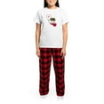 thumbnail image 4 of CafePress - CALI STATE W BEAR Pajamas - Women's Short Sleeve Print T-Shirt and Pants Light Cotton Pajama Set, 4 of 7