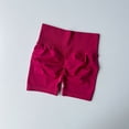 thumbnail image 4 of Pantalones cortos deportivos sin costuras para levantamiento de cadera, cintura alta y ajuste de cintura, adelgazantes, para correr, secado rápido de cadera, pantalones ajustados de tres puntos, 4 of 6
