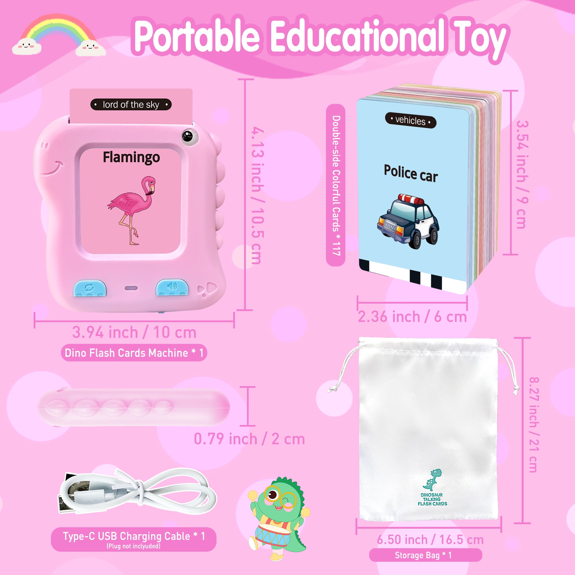 GKcity Educational Interactive Toys for 2-6 Year Olds