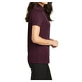 thumbnail image 3 of Womens Silk Touch Polyester Performance Polo Maroon 4X-Large, 3 of 6