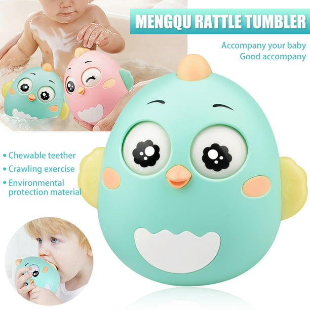 LNKOO Roly Poly Toy，Baby Musical Tumbler Wobbler for 6-12 Months， Infant  Teething Toys,Infant Toy Chick Activity Educational Crawling Toys Boy &  Girl 
