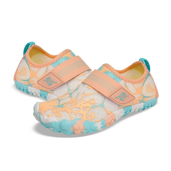 TAIAOJING Toddler Boys Sneakers For Kids Lightweight Breathable Mesh Sports Shoes With Hook Loop Closure Non- Sole For Daily Outdoor Activities Versatile 9-10Y