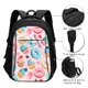 thumbnail image 3 of Disketp Cupcakes and Donuts Mochila de Viaje Estampada para Laptop con Puerto de Carga USB, Mochila Impermeable para Computadora – Regalo para Hombres y Mujeres, 3 of 7