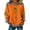 Orange1, variant on St Patrick's Day Sweatshirt for Women, Irish Shamrock Print Funny Graphic Pullover, Long Sleeve Crewneck Patchwork Casual Top, St Patty's Gift(Black,L)