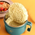 thumbnail image 4 of XWSHYW Aparatos de Utensilios de Cocina. Taza de Comida Rápida con Aislamiento de Acero Inoxidable, Doble Capa, Gran Capacidad, con Compartimento para Verduras, Recipiente Portátil para Estudiantes,, 4 of 6