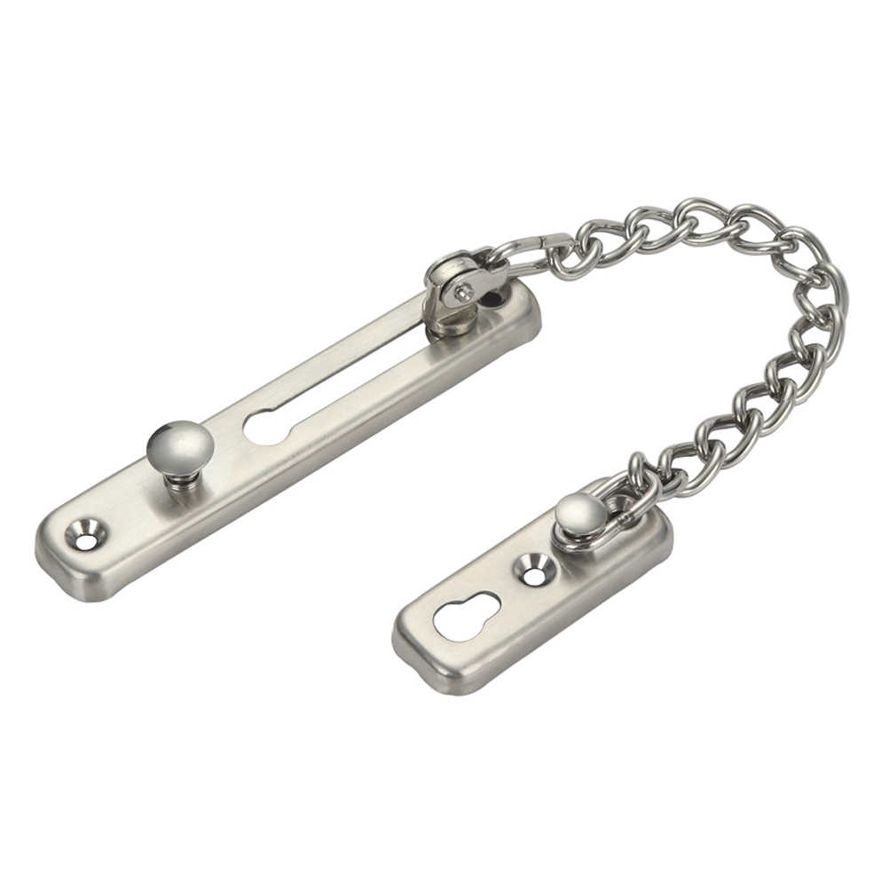 Chain Door Lock Guard Front Deadbolt Heavy Duty Safety Strongest Key