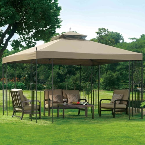 Sunjoy Dante Gazebo 141" x 118" by Generic
