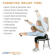 ProStretch CoreStretch, Adjustable Back Stretcher & Physical Therapy Tool for Pain Relief and Stretching