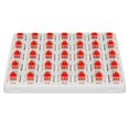 thumbnail image 1 of 35pcs Red Switches, Pre-lubricated, 3-Pin, Linear, RGB SMD Switches, Compatible with Cherry MX Switches for Mechanical Keyboards, 1 of 5