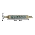thumbnail image 4 of 1 Pc Body Scrub Towel Exfoliating Towel for Bathroom for Shower 22.83"x3.74" Green, 4 of 6