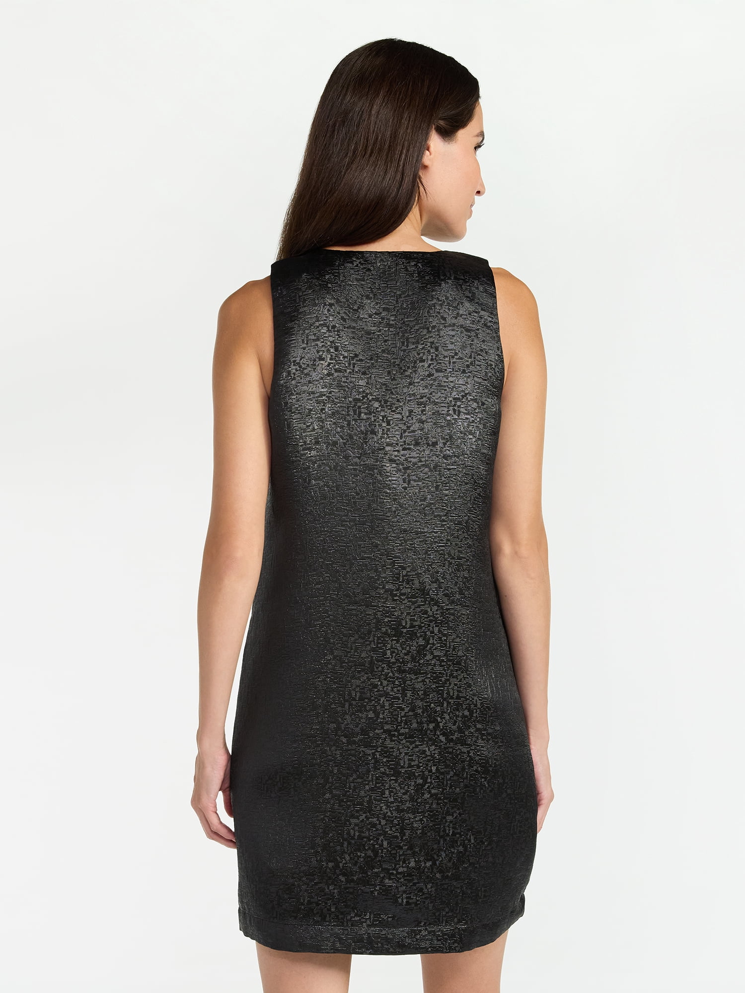 Time and Tru Women's Brocade Shift Dress, XS-XXXL