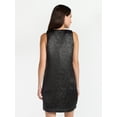 thumbnail image 3 of Time and Tru Women's Brocade Shift Dress, XS-XXXL, 3 of 5
