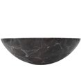 thumbnail image 5 of Novatto NOSV-CMORB Coffee Marble Natural Stone Vessel Sink with Oil Rubbed Bronze Umbrella Drain, 5 of 8