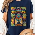 thumbnail image 2 of Cicada Brood XIV Summer 2025 Reunion Tour Swarm Cicadas T-Shirt, 2 of 3