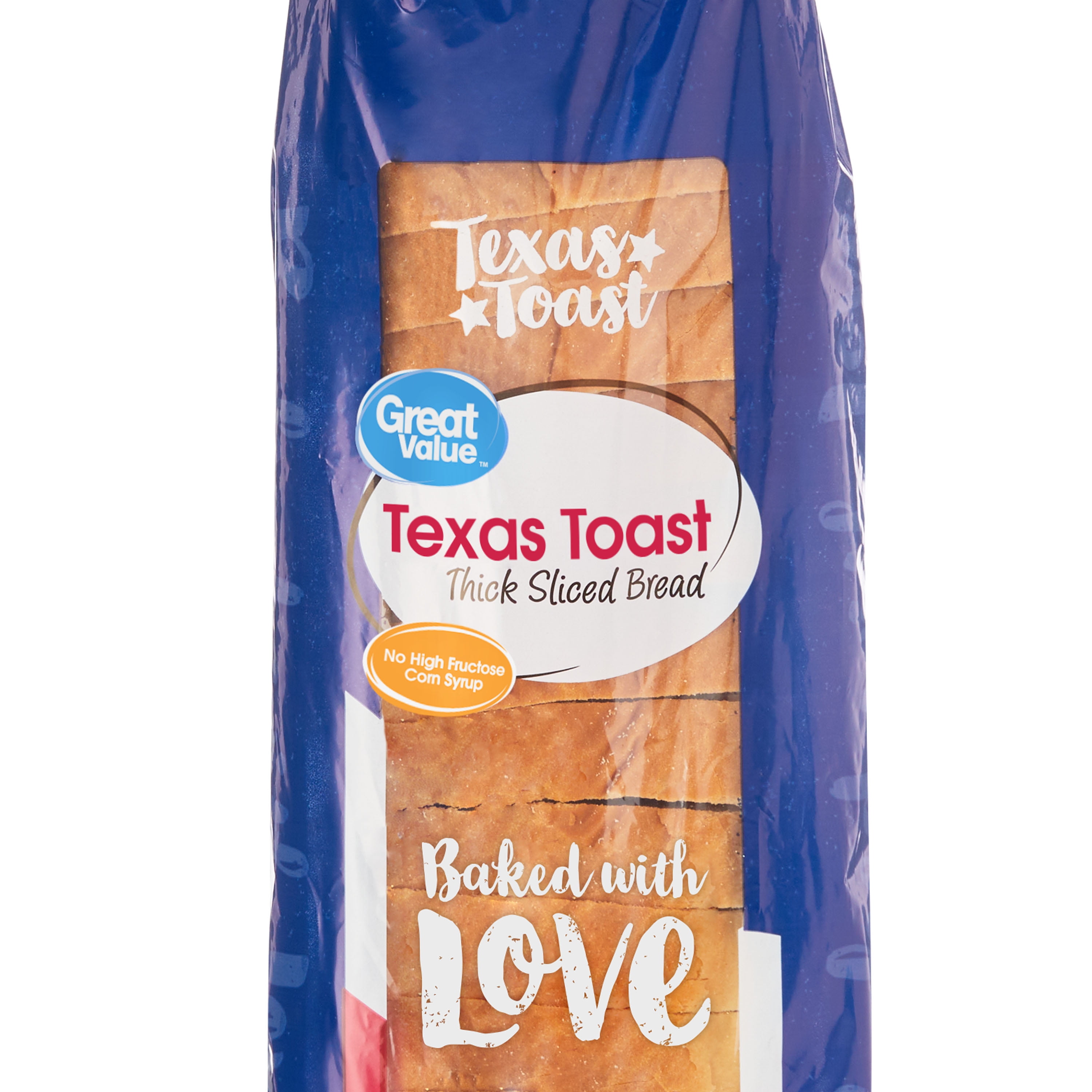 Great Value Thick Sliced Texas Toast, 20 oz