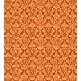 thumbnail image 3 of Ambesonne Antique Duvet Cover Sets, Royal Victorian Damask, 2-Queen, Vermilion Orange, 3 of 7