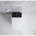 thumbnail image 4 of Elongated Smart Toilet with Heated Bidet Seat, Foot Sensor Auto Open/Close, Hands-Free Flushing, Adjustable Warm Water Wash & Dryer, Night Light, White, 4 of 9