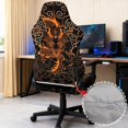 thumbnail image 6 of Pzuqiu Dragon Gaming Chair Cover Scratchproof Gaming Chair Covers Slipcovers 4 Pieces Easy to Install Stretch Fabric Washable Easy to Clean All-Season Weather Resistant, 6 of 7