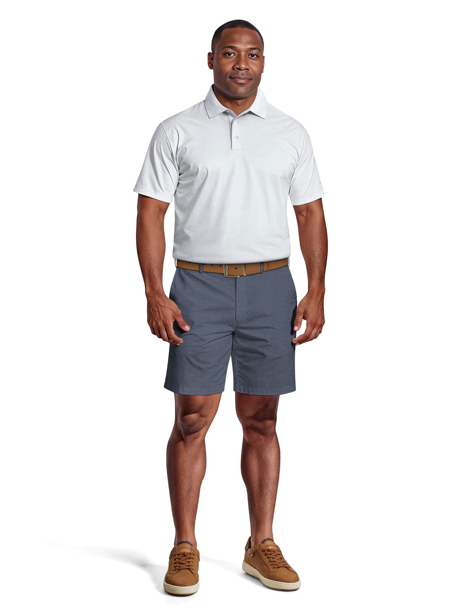 Ben Hogan Men's & Big Men's Stretch Golf Shorts with Active Waistband, 7" & 9" Inseams, Sizes 30-50