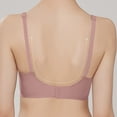 thumbnail image 4 of Sous-vêtements à Rayures Douces en Gelée Sans Marque pour Femmes Sans Anneau Bretelles Doubles Fixes Quatre Boucles Rassemblées pour Collecter par Pass Anti-Affaissement, 4 of 5