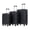 Black, variant on imerelez 3-Piece Hardshell Suitcases Set:Carry On Luggage Set,ABS Hard Case Luggage with TSA Lock Spinner Wheels Green