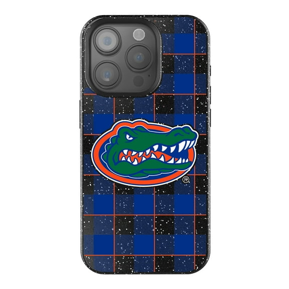 Keyscaper Florida Gators Plaid Bling iPhone Case