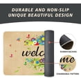 thumbnail image 4 of Nutksea - Summer Welcome Front Doormat, Colorful Floral Tree Decor Floor Mat Rubber Non-Slip Reusable Entrance Door Mat Gift Indoor Decoration Supplies Home Decor Outdoor Mats 17\u201dx 30"\u2026, 4 of 5