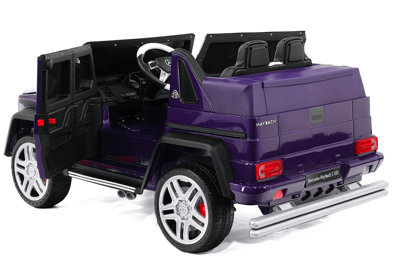Moderno Kids Purple 12 V Mercedes Powered Ride-On with Remote Control