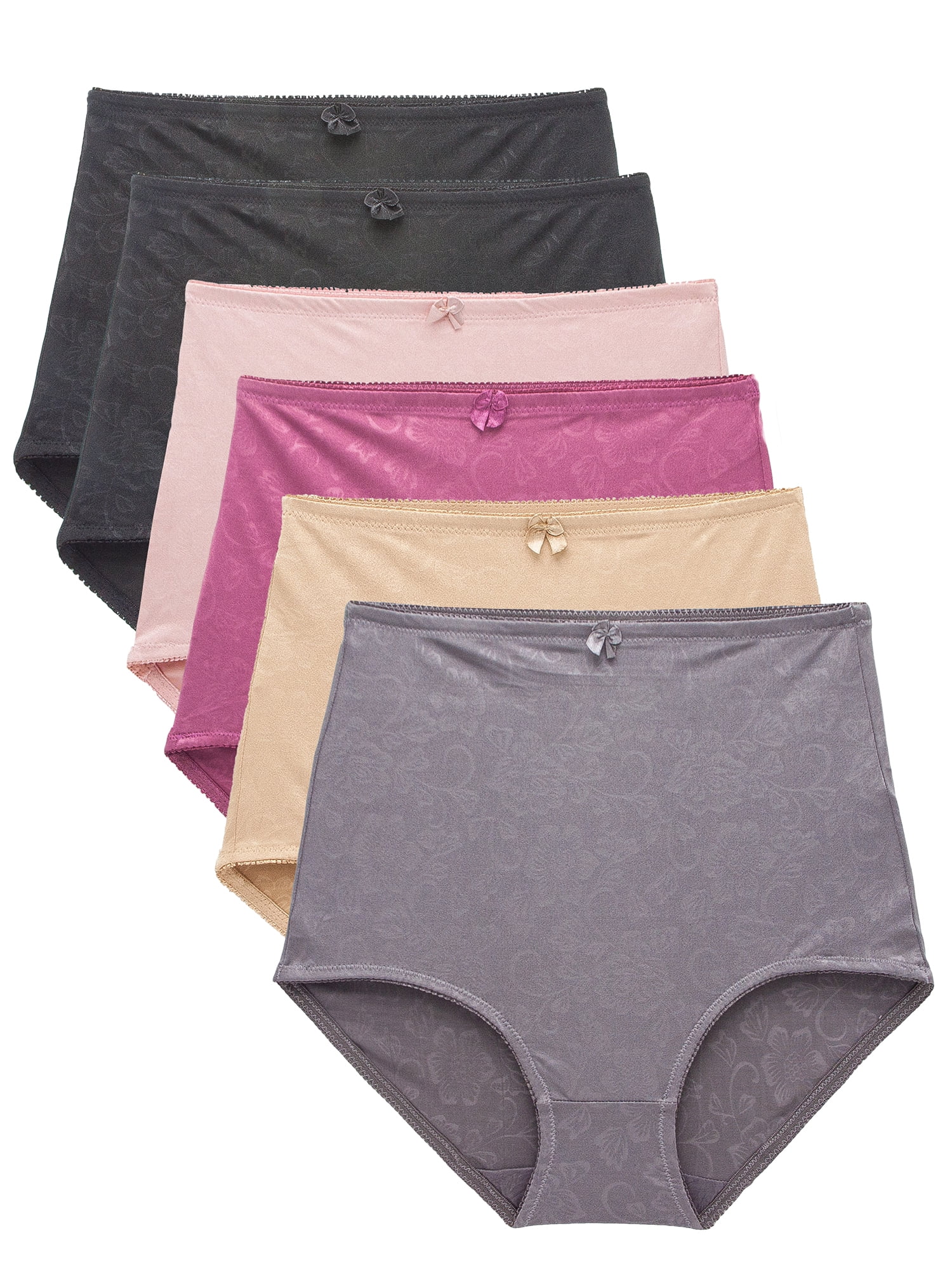 B2BODY Breathable underwear for women Regular & Plus Size Panties 4 Pack  Brief (Medium) at  Women's Clothing store