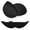Black, variant on Nimiah Women's Push-up Bra Inserts Enhancer Breast Cups Removable Padding for Dresses