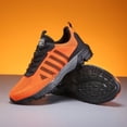 thumbnail image 3 of Men's Air Cushion Running Sneakers Breathable Knit Athletic Walking Shoes, 3 of 9